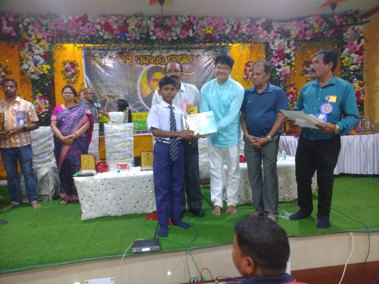 RITIK MAJHI  IST PRIZE (DEBATE)  ON GANGADHAR MEHER JAYANTI  2026